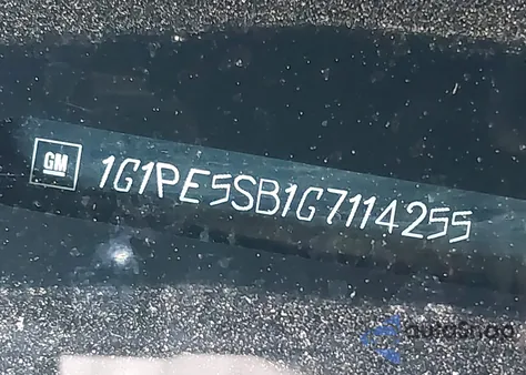 2016 Chevrolet Cruze Limited 1Lt Auto z USA, uszkodzony, nr VIN 1G1PE5SB1G7114255